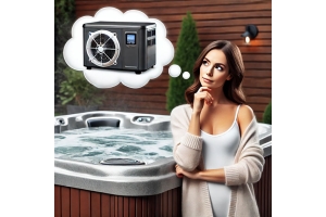 Can you fit a heat pump to a hot tub?