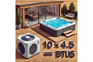 How do I choose a heat pump for my hot tub? 