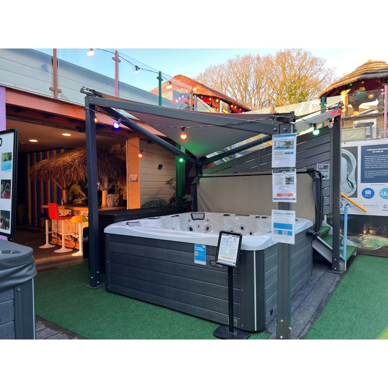 Ex-display Sail Gazebo Steel 3m x 3m with Louvre 