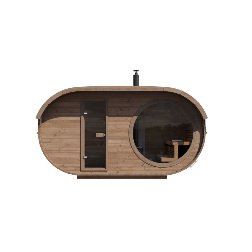 Aurora Oval Sauna