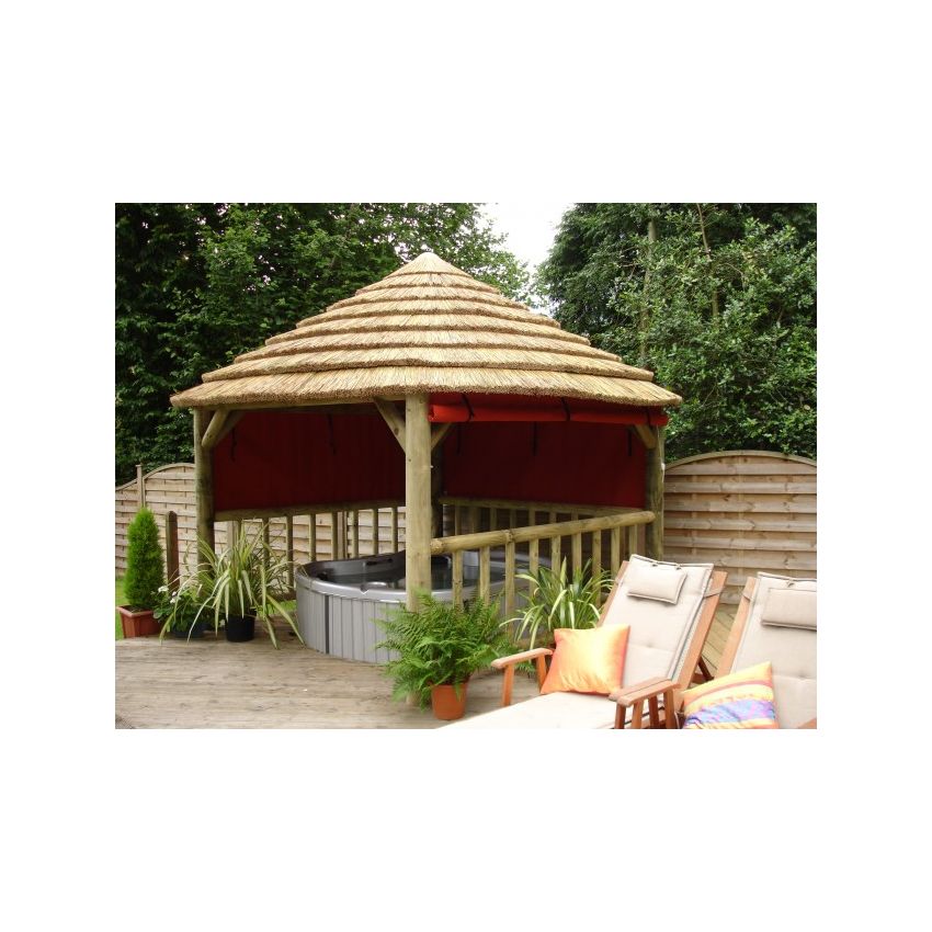 African Thatch 2 Gazebo