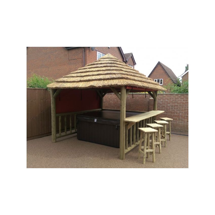 African Thatch 2 Gazebo