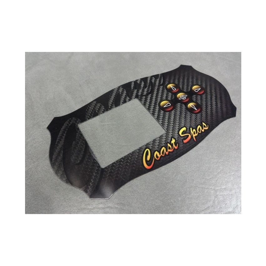 Coast Steering Wheel Overlay Sticker