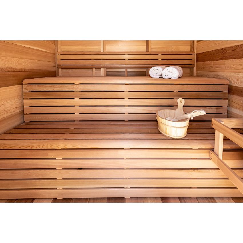 Pure Cube Outdoor Sauna | CU572 L 168 x W 213 CM