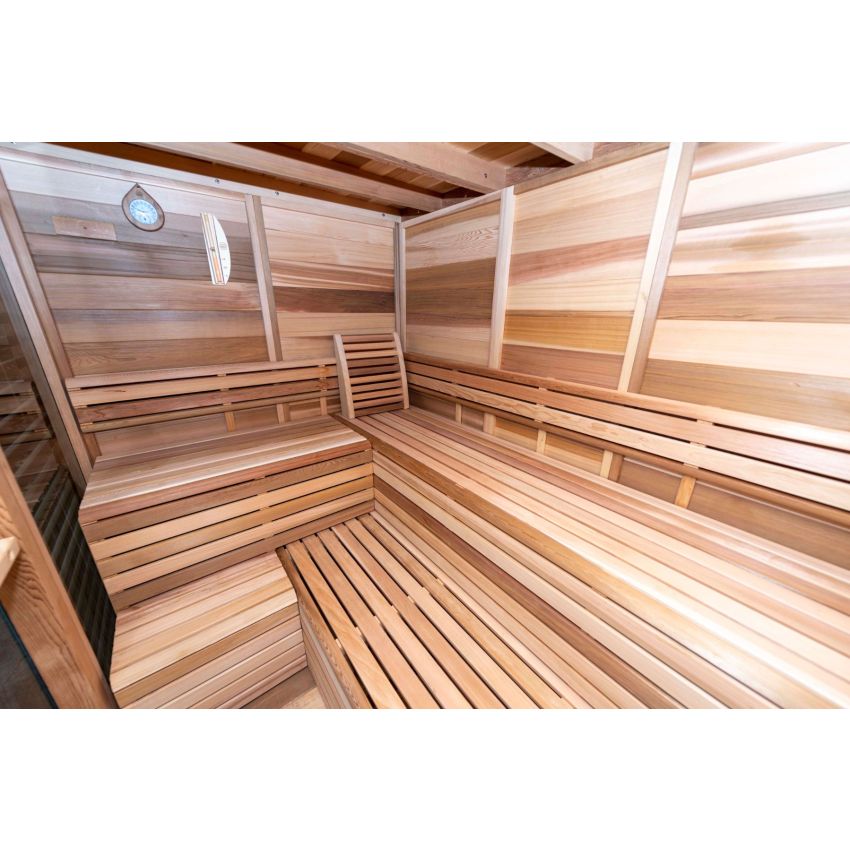 Pure Cube Sauna | CU670P L 244 x W 254 CM
