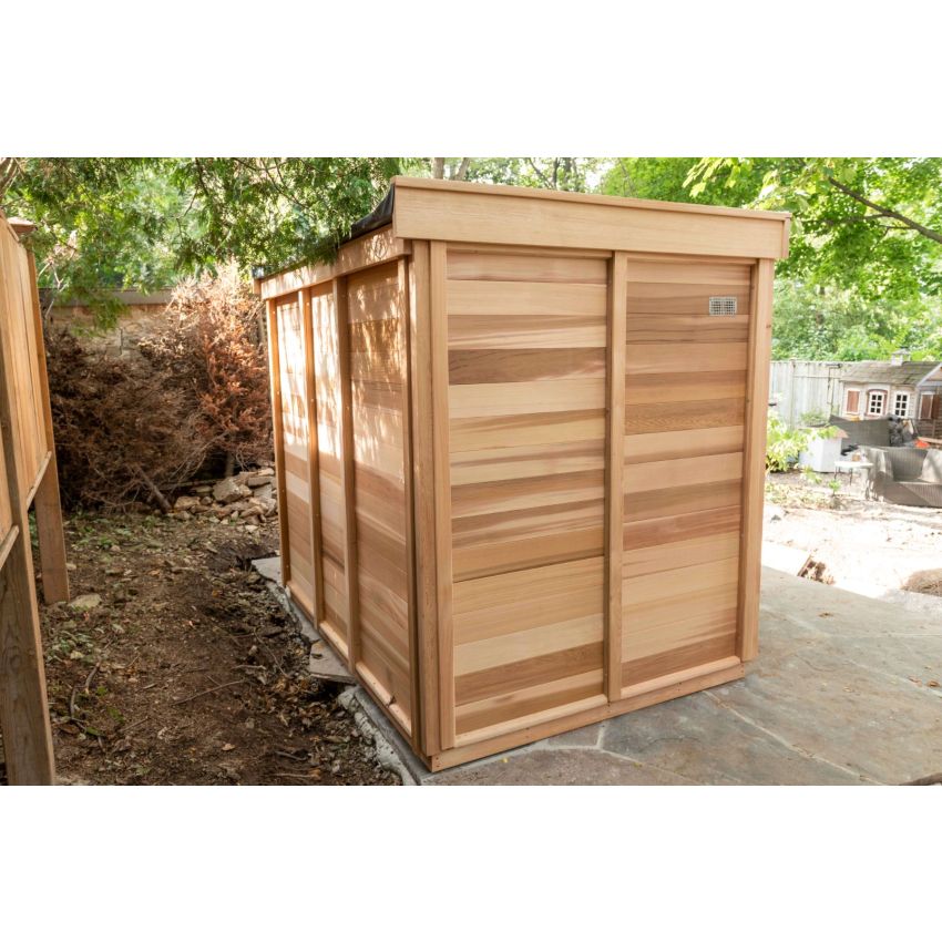 Pure Cube Outdoor Sauna | CU672 L 179 x W 253 CM