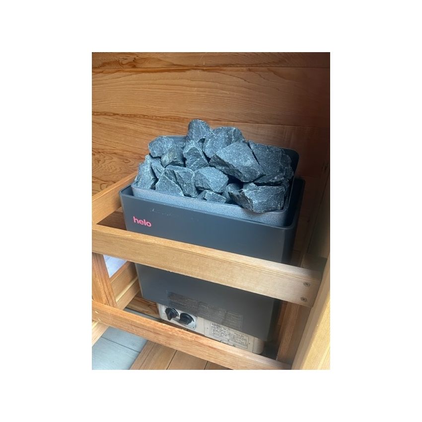 Ex-display Indoor or Outdoor Cedar Sauna W152 x L152cm