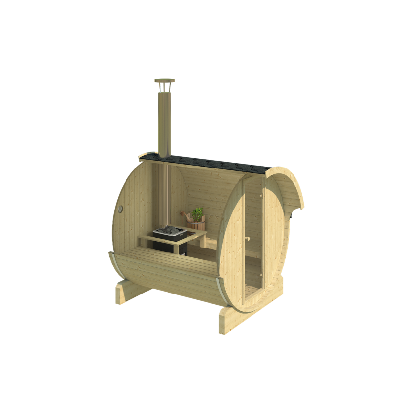 KAJA 220 T Barrel Sauna 