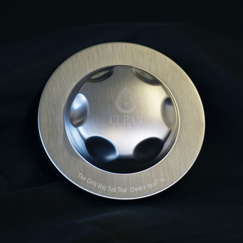 Cleanzone Control Cap (Stainless Steel) for British Hot Tubs