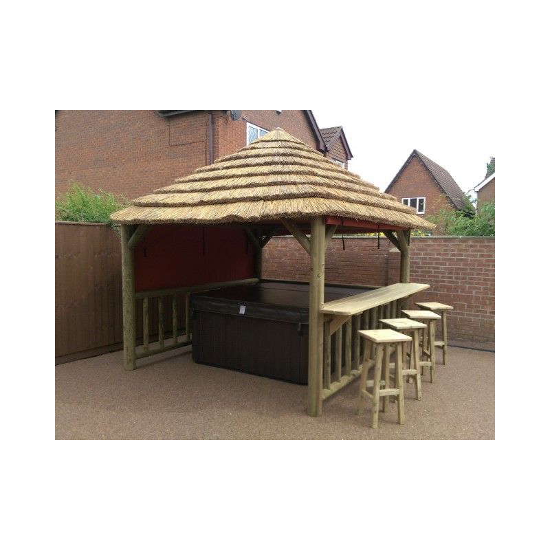 African Thatch 2 Gazebo