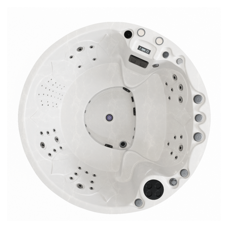 Winston 6-7 person round hot tub