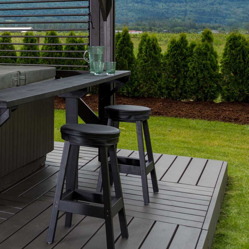 Visscher Gazebo Bar and Stool Kit