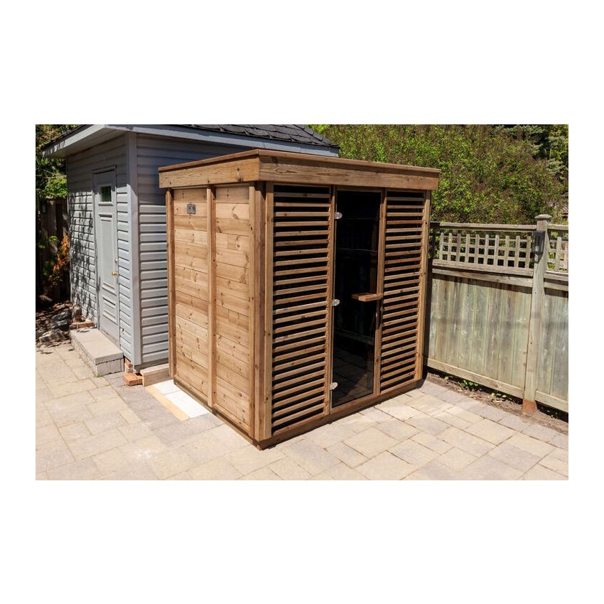Pure Cube Outdoor Sauna | CU572 L 168 x W 213 CM