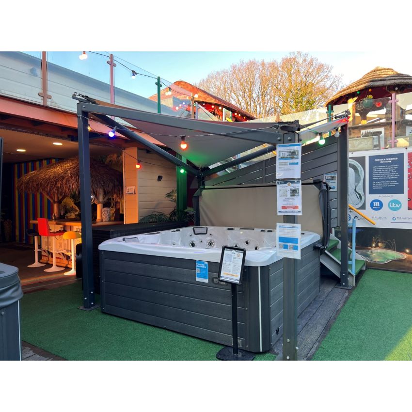 Ex-display Sail Gazebo Steel 3m x 3m with Louvre 