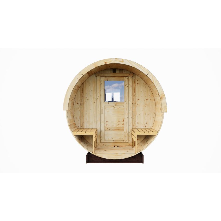 3m Barrel Sauna
