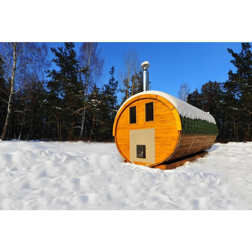 3m Barrel Sauna