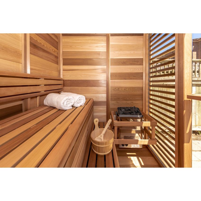 Pure Cube Outdoor Sauna | CU572 L 168 x W 213 CM