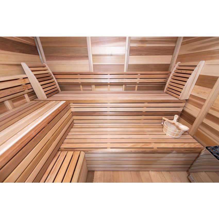 Pure Cube Sauna | CU670P L 244 x W 254 CM