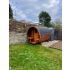 Kaja 280T Barrel Sauna with porch