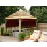 Ex-Display 4.2m African Thatch Gazebo