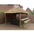 African Thatch 2 Gazebo