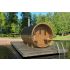 KAJA 400 T Barrel Sauna with Porch