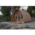 Pod Sauna Red Cedar Knotty L 305 x W 244 CM with Porch on Front 