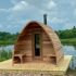Pod Sauna Red Cedar Clear L 305 cm x W 244 cm (inclu. Porch)