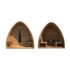 Pod Sauna Red Cedar Knotty L 305 x W 244 CM with Porch on Front 