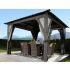 Ex-display Visscher 11x11ft Sierra Gazebo with 1 Louvre