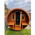 Kaja 280T Barrel Sauna with porch