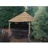 Ex-Display 4.2m African Thatch Gazebo