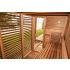 Pure Cube Outdoor Sauna | CU582 L 168 x W 273 CM