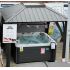 Ex-display Visscher 9x9ft Napa Gazebo with Cabana Kit + Bar & Stool Kit
