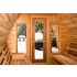 Pod Sauna Red Cedar Knotty L 214 x W 244 cm