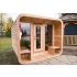 Luna Sauna Red Cedar Knotty W 244 x L 274 cm incl. Porch