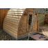 Pod Sauna Mini Red Cedar Knotty L 214 x W 214 cm