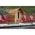Pod Sauna Red Cedar Clear L 305 cm x W 244 cm (inclu. Porch)