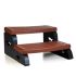SpaMate DuraStep II - Redwood Brown -27