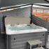 Balmoral Hot Tub™️ + Ex-Display Visscher 9x9ft Napa Gazebo + Cabana & Bar with Stools Kit