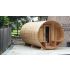 Barrel Sauna Red Cedar Knotty Ø 213 x L 310 cm