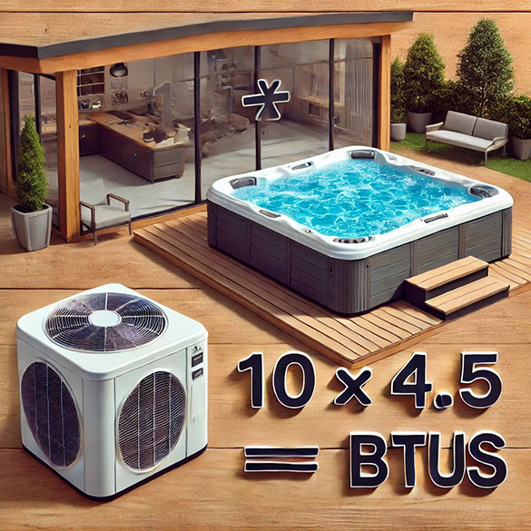 How do I choose a heat pump for my hot tub? 