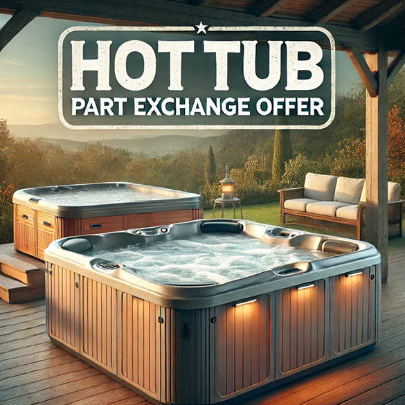 Can I trade in a hot tub?