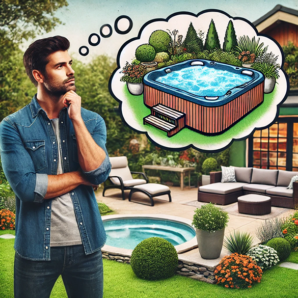 In-ground vs above ground hot tubs