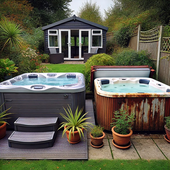 What is the lifespan of a hot tub?