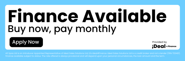 3-4 person hot tub on finance