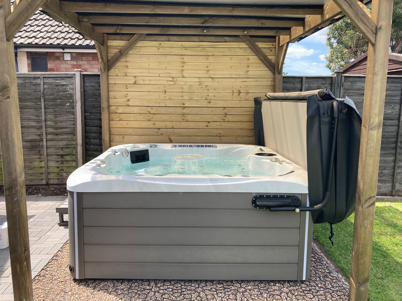 Spencer Hot Tub Installation