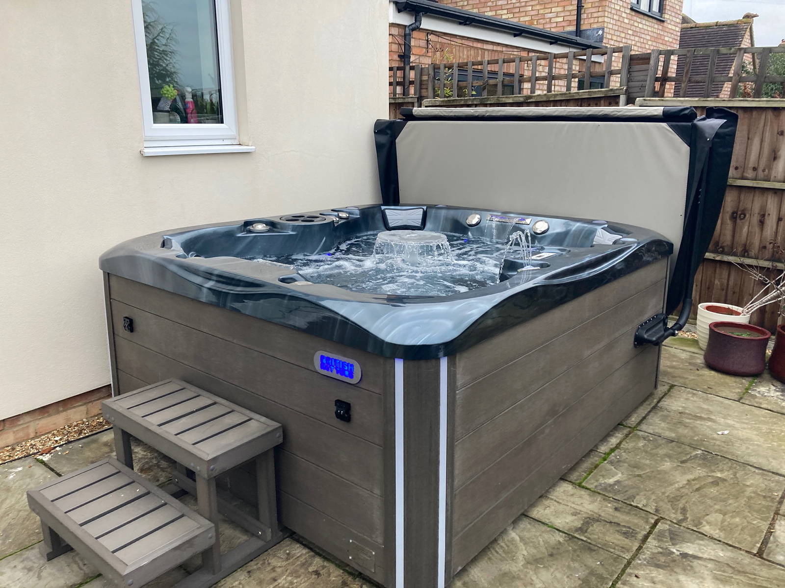 Westwood Hot Tub Installation