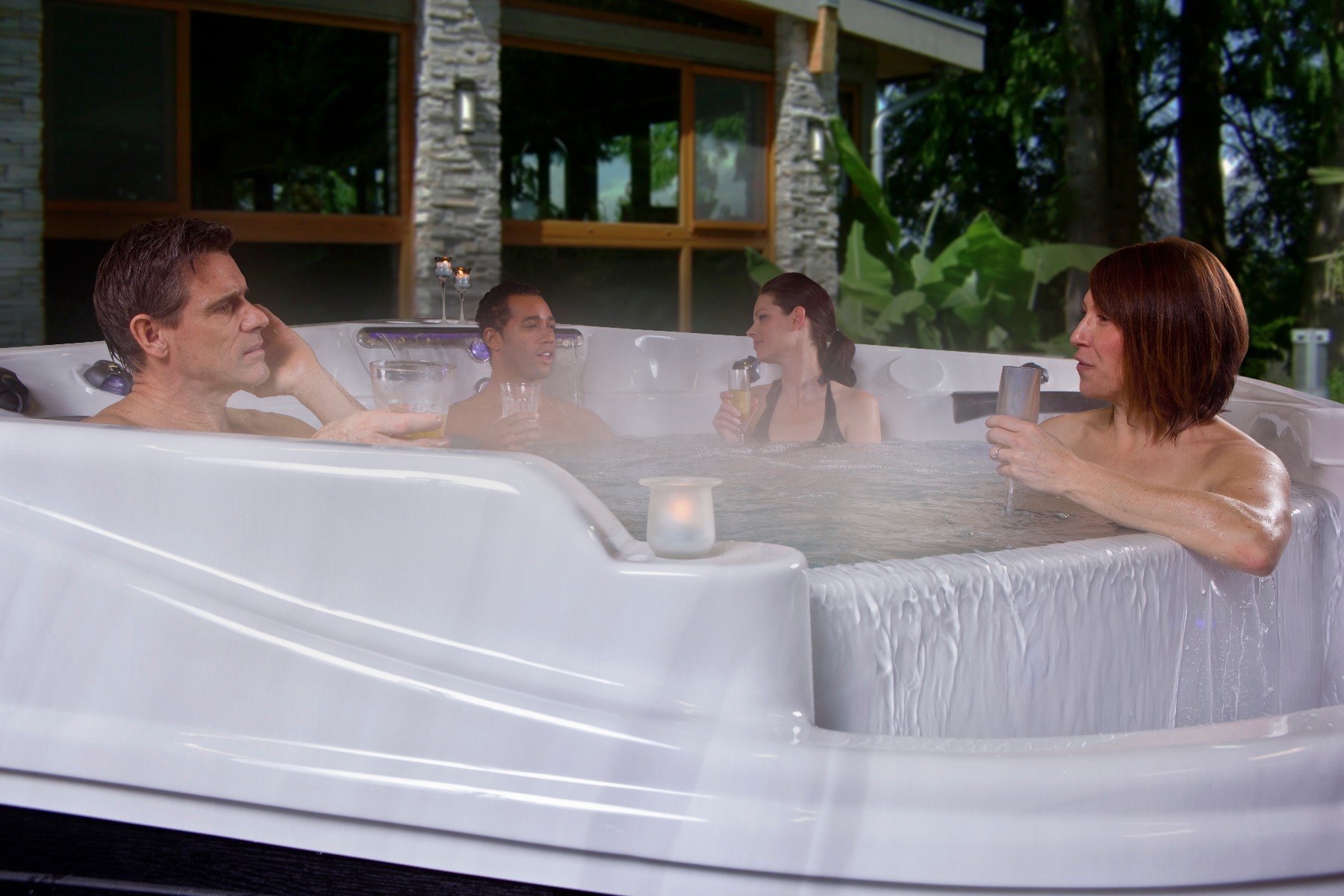 Hot Tubs for Time to Talk Day