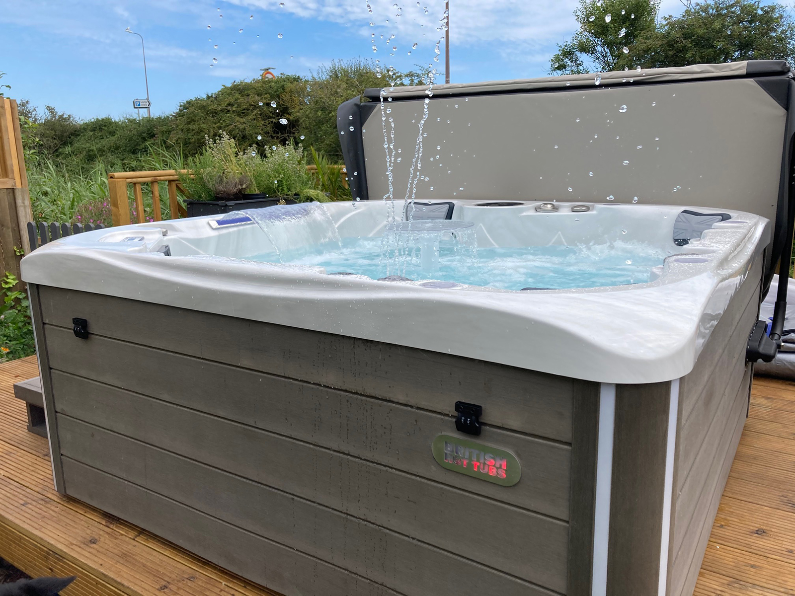 British Hot Tubs Spencer Hot Tub Installation